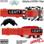 Brýle na kolo LEATT Velocity 4.0 MTB X-Flow Goggle Stripe 2024