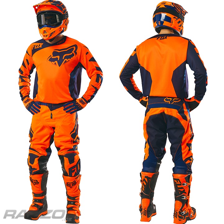 Dětský komplet na motokros čtyřkolky bmx FOX 180 Youth Jersey + Pant