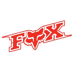 Nálepka FOX Racing 360 Sticker Red