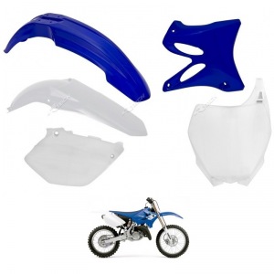 Sada plastů RaceTech Plastic Kit Yamaha YZ125 / YZ250 06-14 Blue White OEM 13