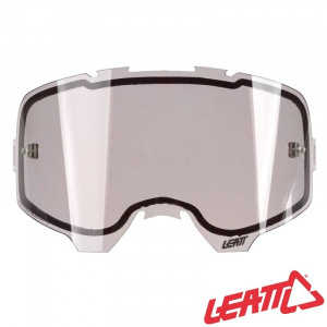 Dvojité šedé sklo LEATT Velocity Lens Light Grey Dual