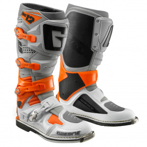 Boty na motokros enduro Gaerne SG12 Boots Orange Grey White 2024