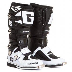 Boty na motokros enduro Gaerne SG12 Boots White Black Limited Edition 2024
