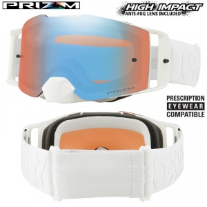 Brýle Oakley Front Line Prizm MX Factory WhiteOut Goggle