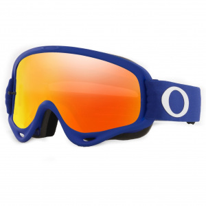 Brýle se zrcadlovým sklem Oakley Oframe MX Moto Blue Fire Iridium Lens