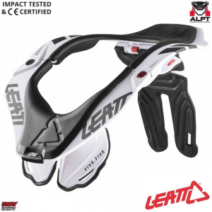 Chránič krční páteře na moto Leatt GPX 5.5 Neck Brace White 2021