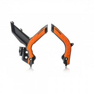 Chrániče rámu Acerbis X-Grip Frame Protector KTM EXC / EXC-F 20-23 Black Orange