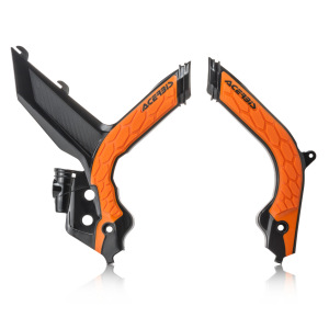 Chrániče rámu Acerbis X-Grip Frame Protector KTM SX / SXF 19-22 Black Orange