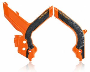 Chrániče rámu Acerbis X-Grip Frame Protector KTM SX / SXF 19-22 Orange Black