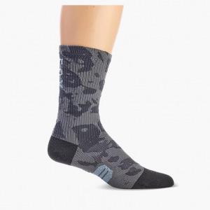 Cyklo ponožky FOX 8&quot; Ranger Sock Grey Camo 2023