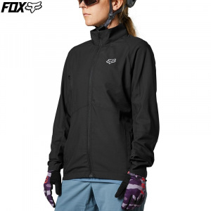 Dámská bunda na kolo FOX Womens Ranger Wind Jacket Black 2021