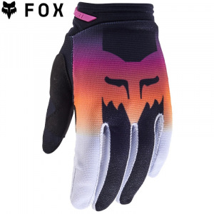 Dámské rukavice FOX Womens 180 Flora Glove Black Pink 2024