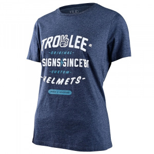 Dámské tričko TroyLeeDesigns Womens Roll Out Tee Navy Heather