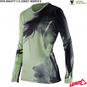 Dámský dres na kolo Leatt MTB 2.0 Gravity Jersey Womens Mint 2022