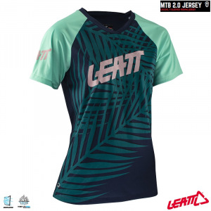 Dámský dres na kolo Leatt MTB 2.0 Jersey Womens Jade 2021