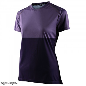Dámský dres na kolo TroyLeeDesigns Womens Lilium SS Jersey Block Orchid Purple 2022