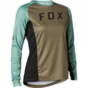 Dámský MTB dres FOX Womens Defend LS Jersey Olive Green 2021
