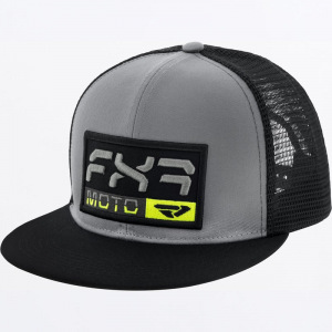 Dětská čepice FXR Youth Moto Hat 24 Grey Black