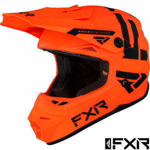 Dětská helma na motokros FXR Youth Legion Helmet Orange 2022