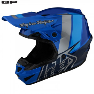 Dětská helma na motokros TroyLeeDesigns Youth GP Helmet Nova Blue 2022