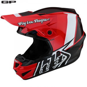 Dětská helma na motokros TroyLeeDesigns Youth GP Helmet Nova Red 2023