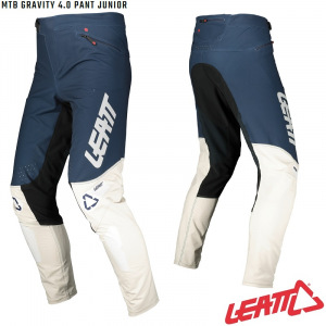 Dětské kalhoty na kolo Leatt MTB 4.0 Gravity Junior Pant Onyx 2022
