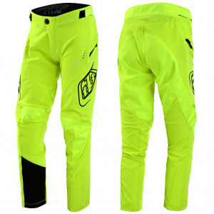 Dětské kalhoty na kolo TroyLeeDesigns Youth Sprint Pant Mono Flo Yellow 2023