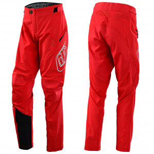 Dětské kalhoty na kolo TroyLeeDesigns Youth Sprint Pant Mono Red 2023
