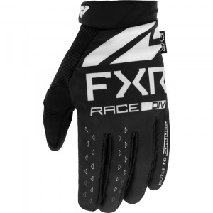Dětské rukavice FXR Kids Reflex MX Glove Black White 2023