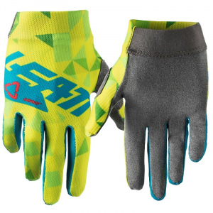 Dětské rukavice Leatt GPX 1.5 Glove Junior Lime Teal
