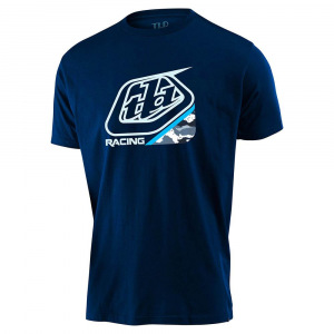 Dětské tričko TroyLeeDesigns Youth Precision 2.0 Camo Tshirt Navy