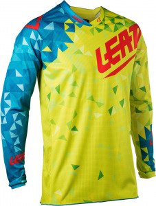 Dětský dres na motokros Leatt GPX 2.5 Junior Jersey Lime Teal