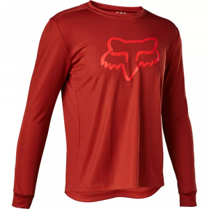 Dětský MTB dres FOX Youth Ranger LS Jersey Red Clay 2022