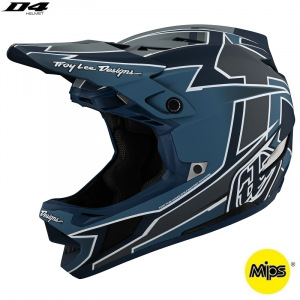Downhill helma TroyLeeDesigns D4 Composite Helmet MIPS Graph Marine