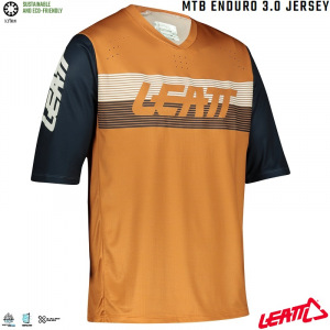 Dres na kolo Leatt MTB 3.0 Enduro Jersey Rust 2022