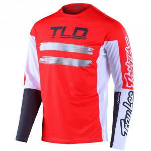 Dres na kolo TroyLeeDesigns Sprint Jersey Marker Glo Red 2022