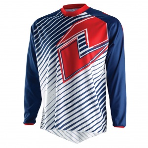 Dres One Industries Atom Jersey Lines Navy Red 2015