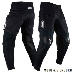 Enduro kalhoty LEATT Moto 4.5 Enduro Pant Black 2023