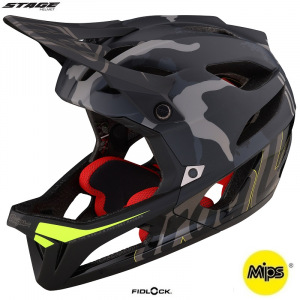 Integrální MTB helma TroyLeeDesigns Stage Helmet Signature Camo Black 2023