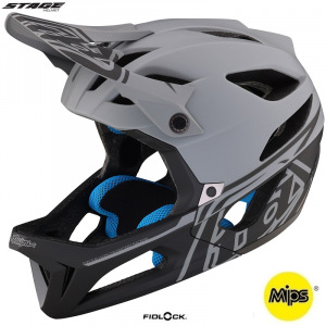Integrální MTB helma TroyLeeDesigns Stage Helmet Stealth Gray 2023