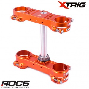 Kompletní brýle XTRIG ROCS TECH Triple Clamps KTM SX / SXF 13-22 EXC 17-23