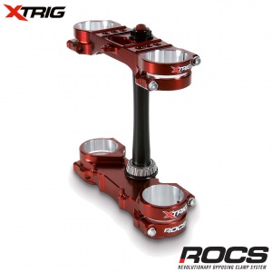 Kompletní brýle XTRIG ROCS Triple Clamps KTM SX / SXF 23-.. EXC 24-.. Husqvarna TC / FC 23-.. Brown
