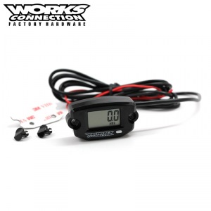 Měřič motohodin a otáček s nulováním WorksConnection Hourmeter Resetable