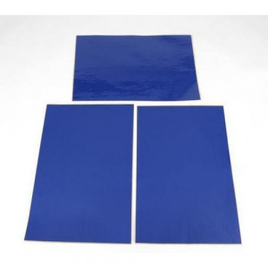 Modrá folie NStyle Backgrounds Sheets Blue 3 pcs