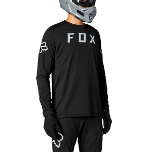MTB dres s dlouhým rukávem FOX Defend LS Jersey Black 2021