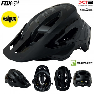 MTB helma Fox Speedframe PRO Helmet Black 2024