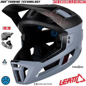 MTB helma LEATT MTB Enduro 3.0 V23 Titanium