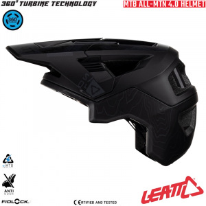 MTB helma LEATT MTB AllMtn 4.0 V23 Black 2024