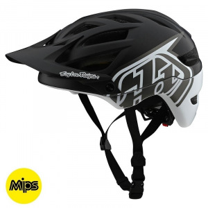MTB helma TroyLeeDesigns A1 Helmet MIPS Classic Black White 2022