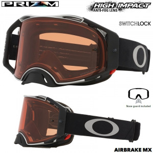 MX brýle Oakley Airbrake MX Tuff Blocks Black Gunmetal Prizm Bronze Goggle